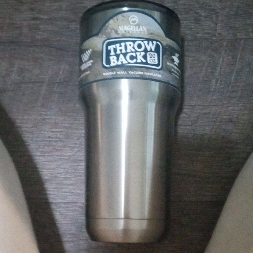 Magellan Outdoors Silver Tumbler